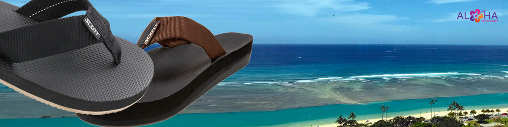 Woven Nylon Straps: Strong Comfort between your Toes.