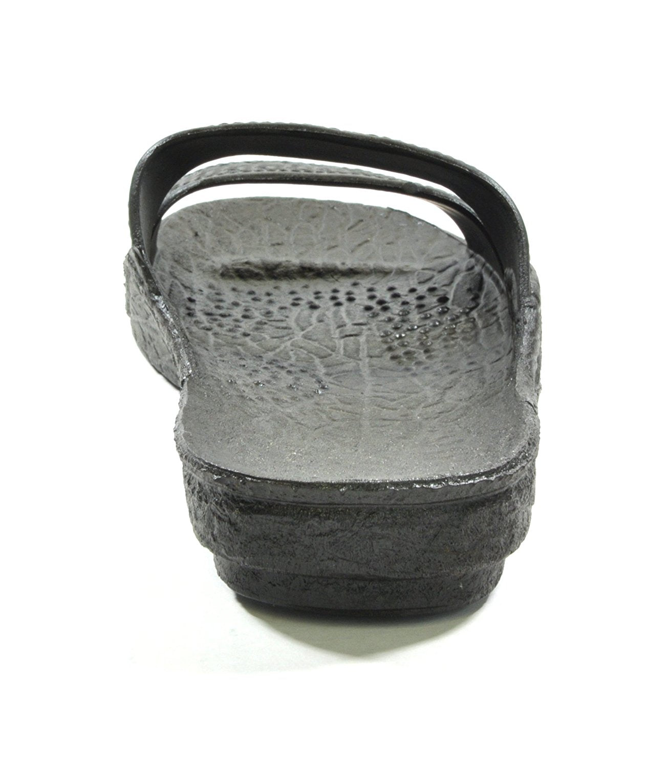 Moses Rubber Slides | Black Brown Jesus Slippers - AlohaShoes.com
