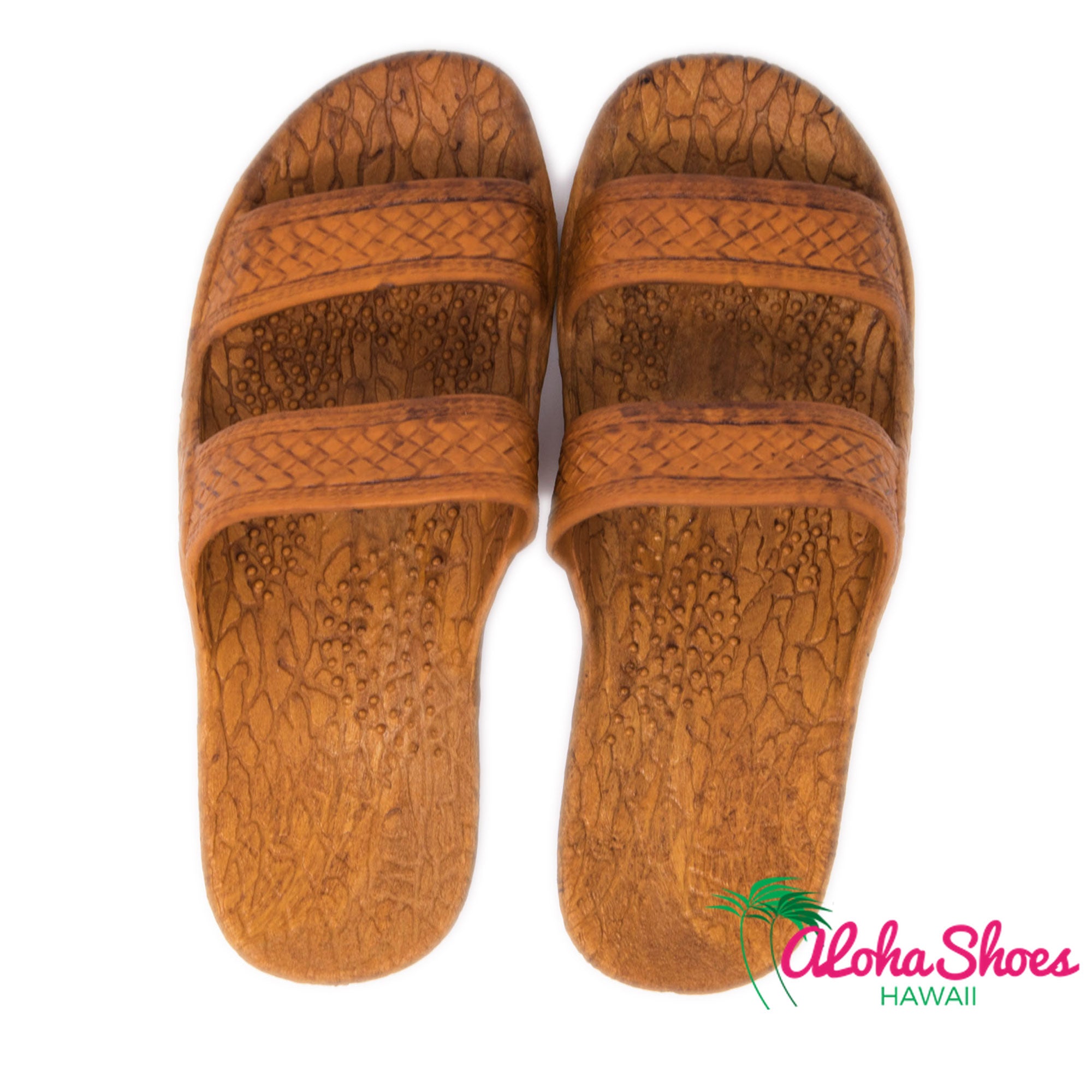 Pali Hawaii Jandals Light Brown Classics - AlohaShoes.com