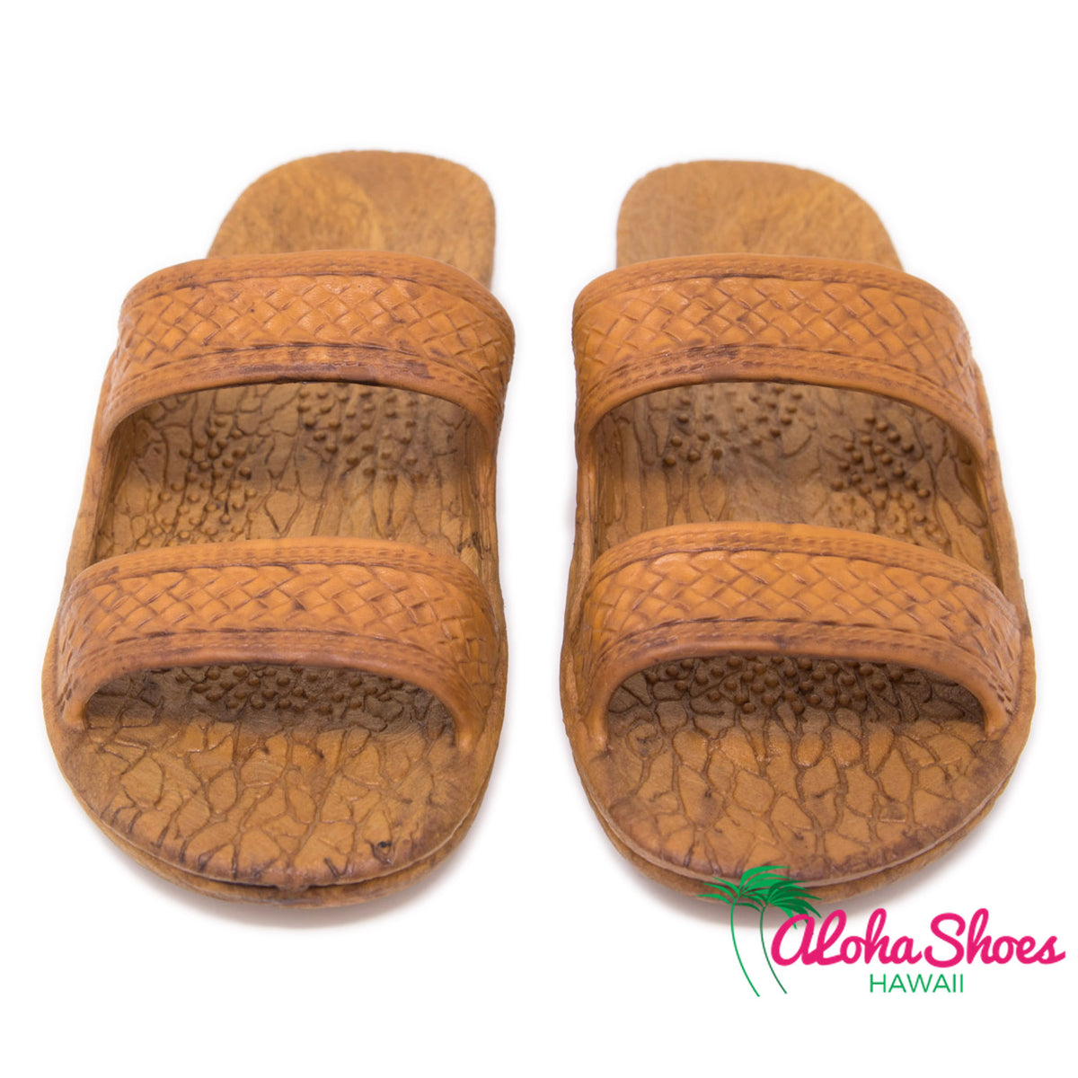 Pali Hawaii Jandals Light Brown Classics - AlohaShoes.com