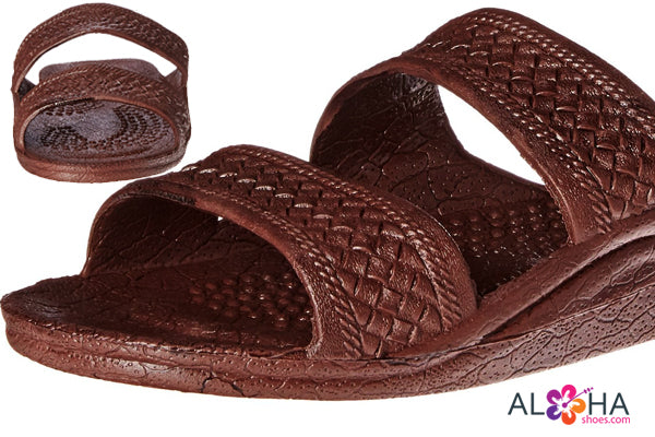 Surfware Indigo Brown Sandal Hawaiian Classics Brand - AlohaShoes.com