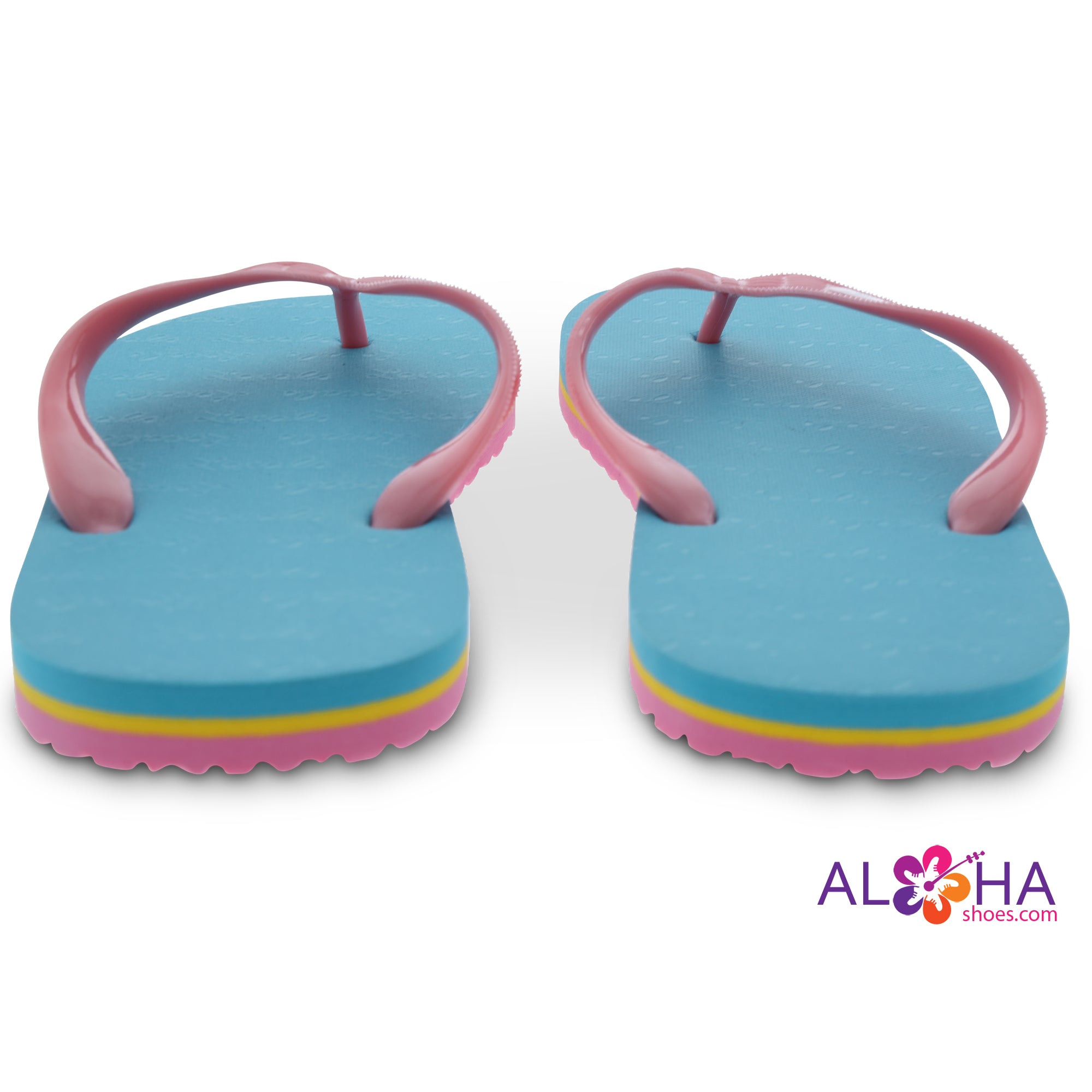 Locals Hawaii Women's Neon Slippers - AlohaShoes.com