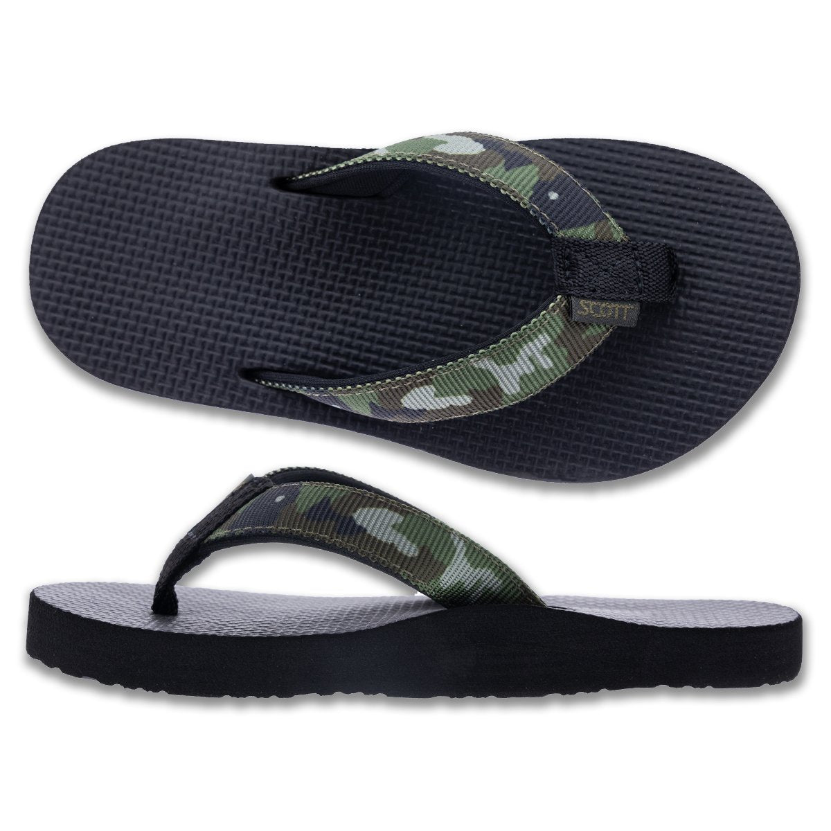 Scott Kids Aukai Military Camo Designed Sandals
