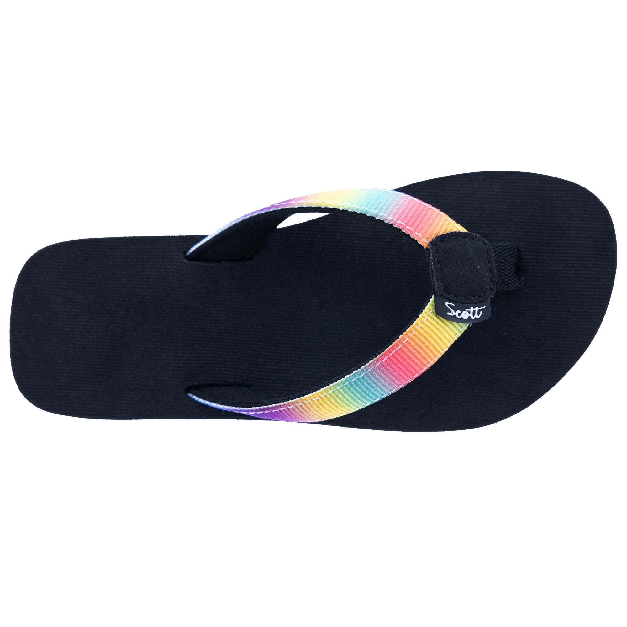Scott Hawaii Girl's Kamalei Rainbow Flip-flops