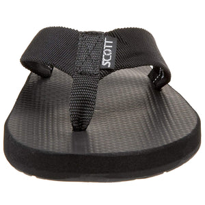 Scott Men's Haleiwa Sandals Black Flexible Strap - AlohaShoes.com