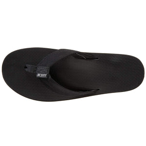 Scott Men's Haleiwa Sandals Black Flexible Strap - AlohaShoes.com