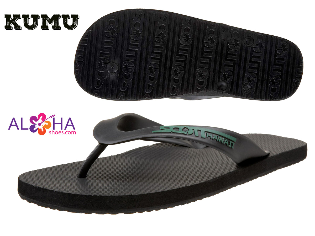 Mens Kumu Natural Rubber Sandals | Double Plug Bottom Flip Flops - AlohaShoes.com